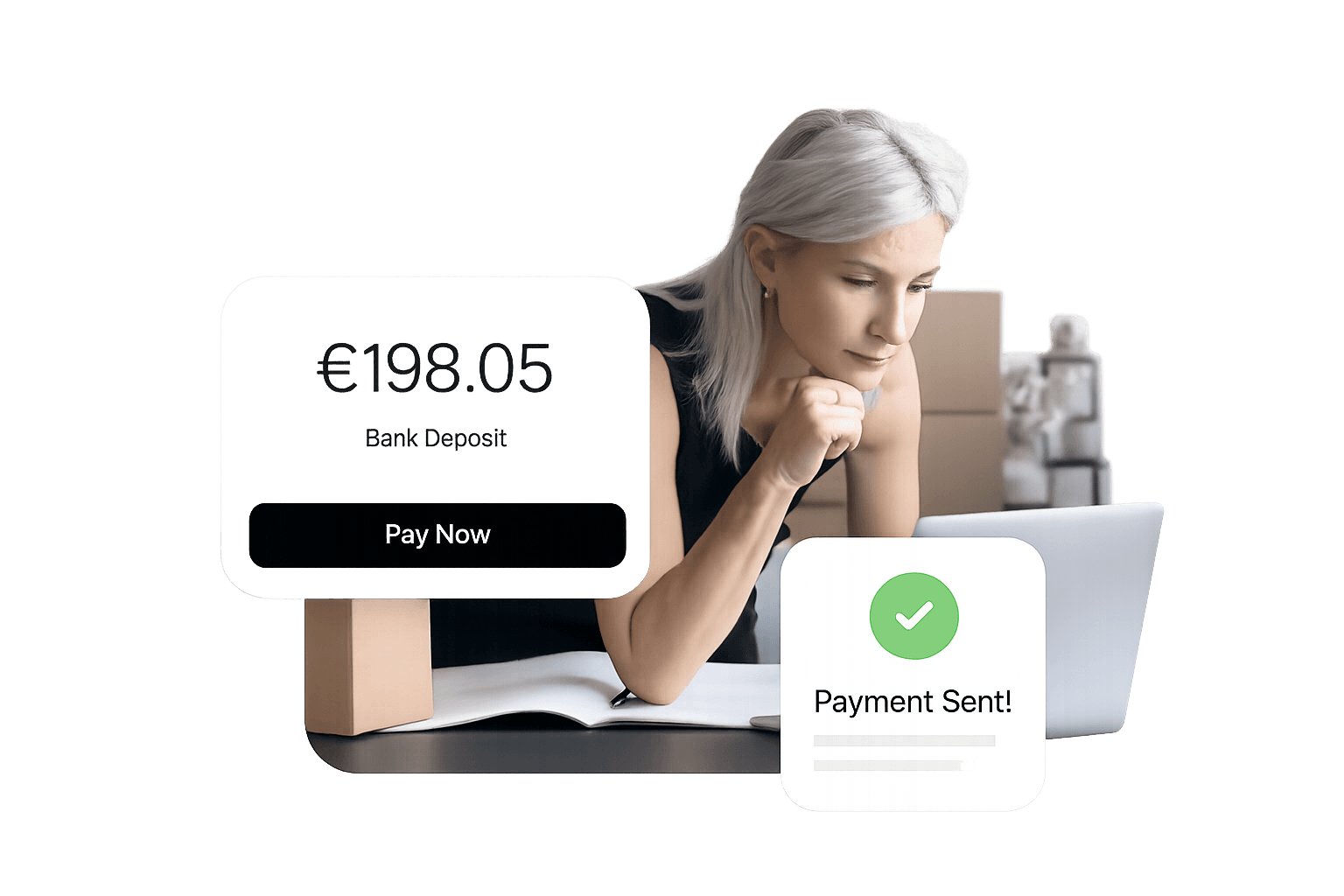 WiseVault customer payment experience